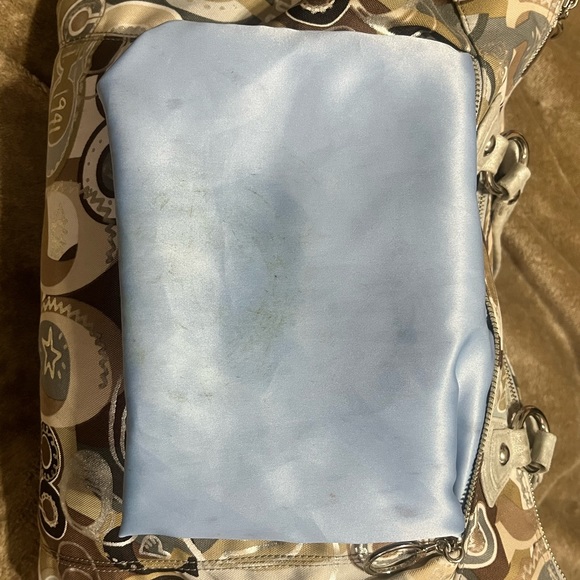 EUC Coach Signature Poppy Pop C Glam Tote Khaki Multi - END OF SUMMER SALE!! - Picture 13 of 15